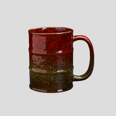Large handmade kiln-fired "Toxic Waist" mug - 20.3oz Large handmade kiln-fired "Toxic Waist" mug - 20.3oz