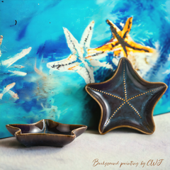 Handmade unique and artistic "Starfish" bowl Handmade artistic "Starfish" bowl - Crafty-Clayworks
