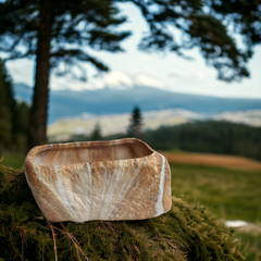 Handmade rustic and naturalistic flowerpot - Rojo Coralito stone Handmade rustic and naturalistic flowerpot - Rojo Coralito stone Crafty-Clayworks