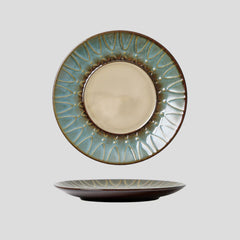 Artistic glazed "A Whimsical Melody" plate Handmade glazed artistic "A Whimsical Melody" plate - Crafty-Clayworks