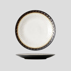 Artistic glazed "Tainted marrow" plate Handmade glazed artistic "Tainted marrow" plate - Crafty-Clayworks