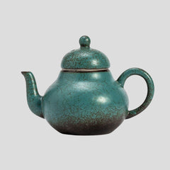 Small traditional handmade kiln-turned teapot - 10oz Traditional handmade kiln-turned teapot - 300mL - Crafty-Clayworks