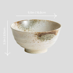 Handmade traditional "Desert Walk - 砂漠の散歩" bowl Handmade Japanese traditional "Desert Walk - 砂漠の散歩" bowl - Crafty-Clayworks