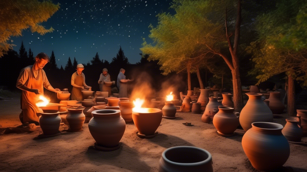 Firing In Pottery Creating Pottery Without a Kiln: Alternative Firing Methods – Crafty ...