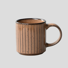 Handmade glazed "Tawny Tiger" mug - 10oz