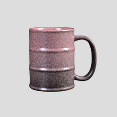 Large handmade kiln-fired "Toxic Waist" mug - 20.3oz