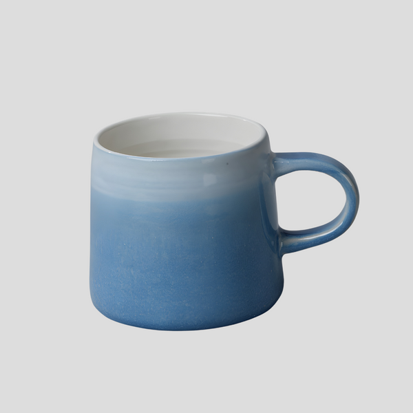 Handmade glazed "Summery Skies" mug - 13.5oz