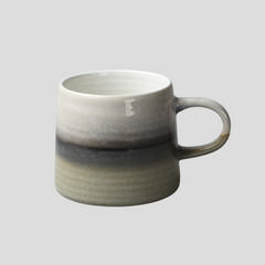 Handmade glazed "Mossy Morning" mug - 13.5oz