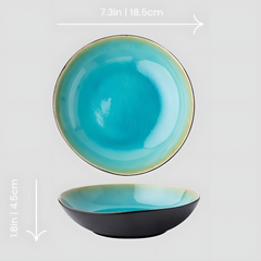 Handmade "Hyōnosen - 氷の山 " bowl - Crafty-Clayworks