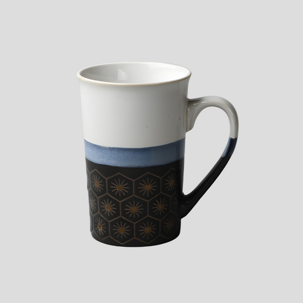 Handmade glazed "Seeded Soil" mug - 16.5oz