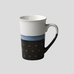 Handmade glazed "Seeded Soil" mug - 16.5oz