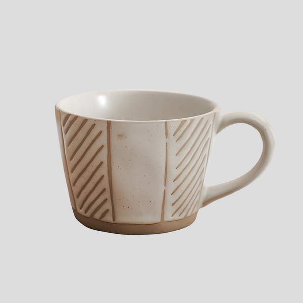 Handmade northern inspired "Maplewood Majesty" mug - 360mL - Crafty-Clayworks