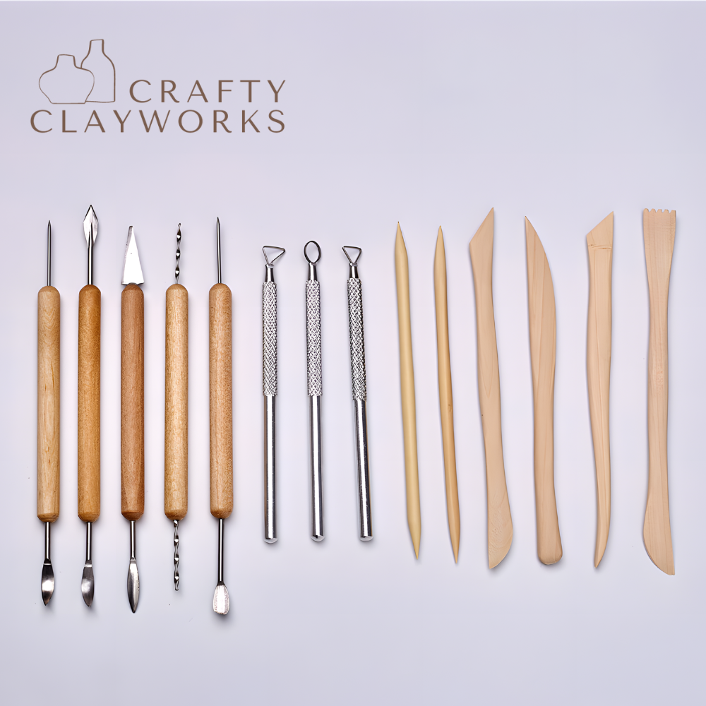 Craft Smart Premium Clay Tool Set 15 Pieces 408247