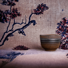 Handmade antique cup - 1.7oz Crafty-Clayworks