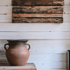 Handmade brown antique vase Crafty-Clayworks