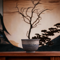 Handmade stone pattern cup - 2oz Crafty-Clayworks