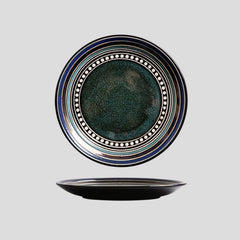 Handmade glazed artistic "Mtu Wa Msituni" plate - Crafty-Clayworks