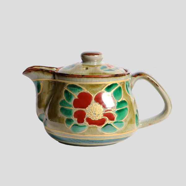 Small handmade masterpiece kung-fu teapot - 300mL - Crafty-Clayworks