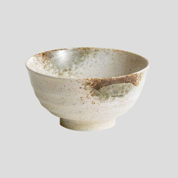 Handmade Japanese traditional "Desert Walk - 砂漠の散歩" bowl - Crafty-Clayworks